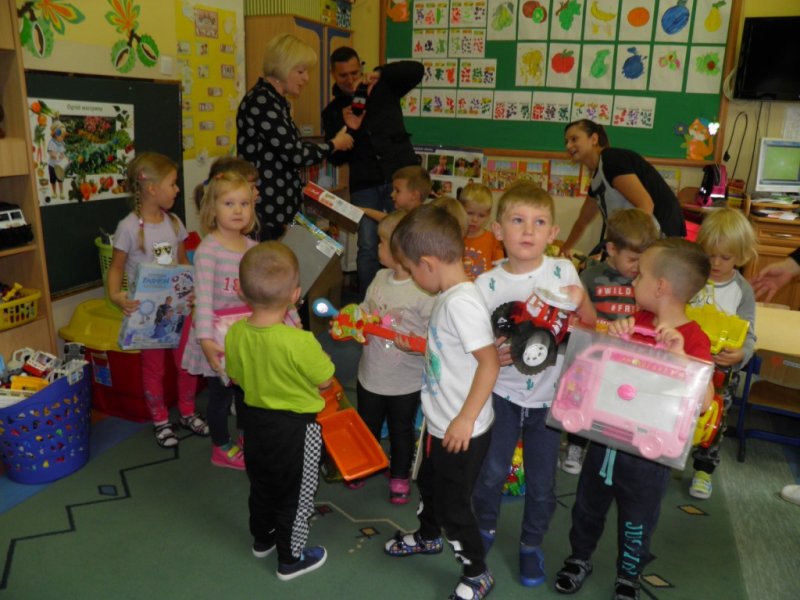 Marek Ziędalski w przedszkolu